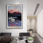 Affiche Vintage <br> Lac d'Annecy – Image 4
