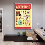 affiche annee 80 vintage