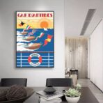 affiche antibes vintage