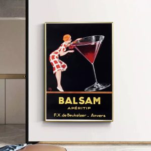 affiche apero vintage