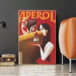 affiche aperol spritz vintage