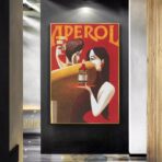 affiche aperol spritz vintage