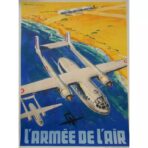 affiche armee de lair vintage