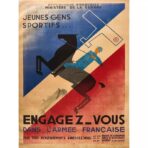 affiche armee francaise vintage