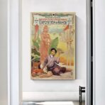 affiche asie vintage