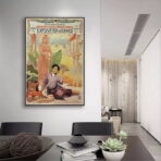affiche asie vintage