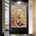 affiche asie vintage