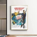affiche au service secret de sa majesté