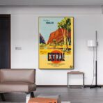 affiche australie vintage