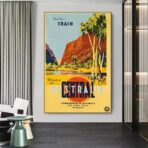affiche australie vintage