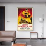 affiche autant en emporte le vent film