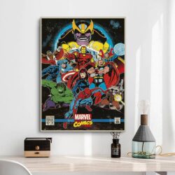 affiche avengers vintage