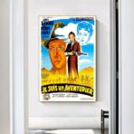 affiche aventurier vintage