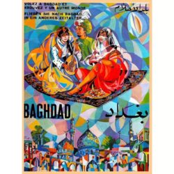 affiche bagdad vintage