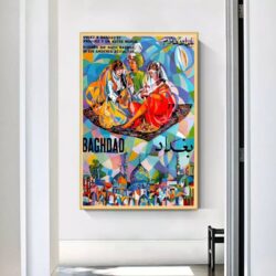 affiche bagdad vintage