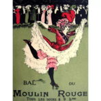 affiche bal de promo vintage