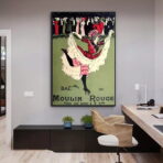 affiche bal de promo vintage