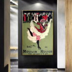 affiche bal de promo vintage