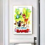 affiche bambi vintage
