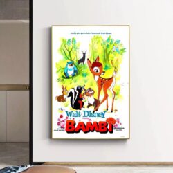 affiche bambi vintage