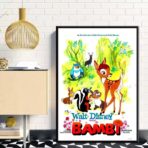 affiche bambi vintage