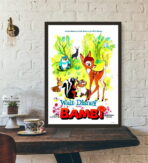 affiche bambi vintage