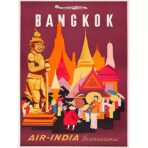 poster bangkok vintage