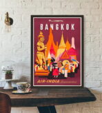 poster bangkok vintage