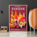 poster bangkok vintage