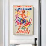 affiche bar casino sexy vintage