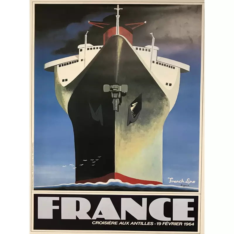 affiche-bateau-vintage_1 affiche bateau vintage