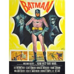 affiche batman vintage