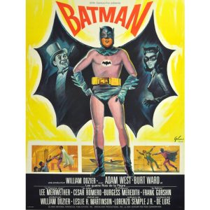 affiche batman vintage