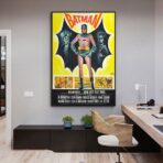 affiche batman vintage