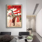 affiche vintage bicyclette