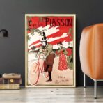 affiche vintage bicyclette