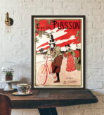 affiche vintage bicyclette