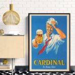 affiche biere vintage francais