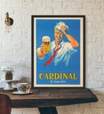 affiche biere vintage francais