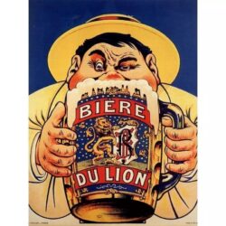 affiche bière vintage