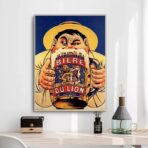 affiche bière vintage