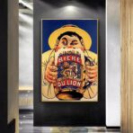 affiche bière vintage