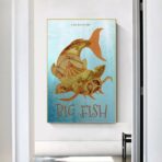 affiche big fish vintage