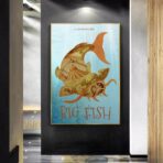 affiche big fish vintage