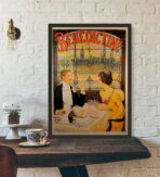 affiche bistrot vintage