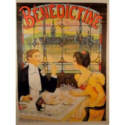 affiche bistrot vintage