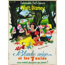 affiche blanche neige 1937
