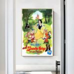 affiche blanche neige et les sept nains