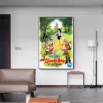 affiche blanche neige et les sept nains