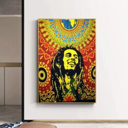 affiche bob marley vintage